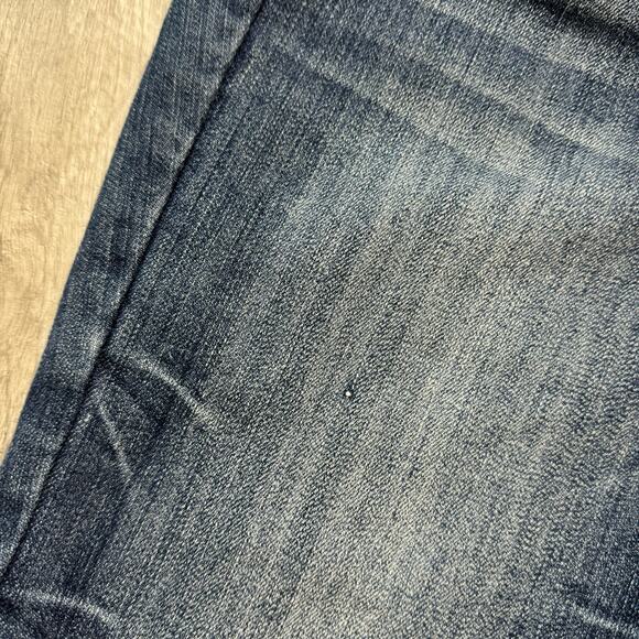 Cyber Y2k Pocket Design Jean Denim Jorts Shorts Love Nation Size 8 - Picture 5 of 6